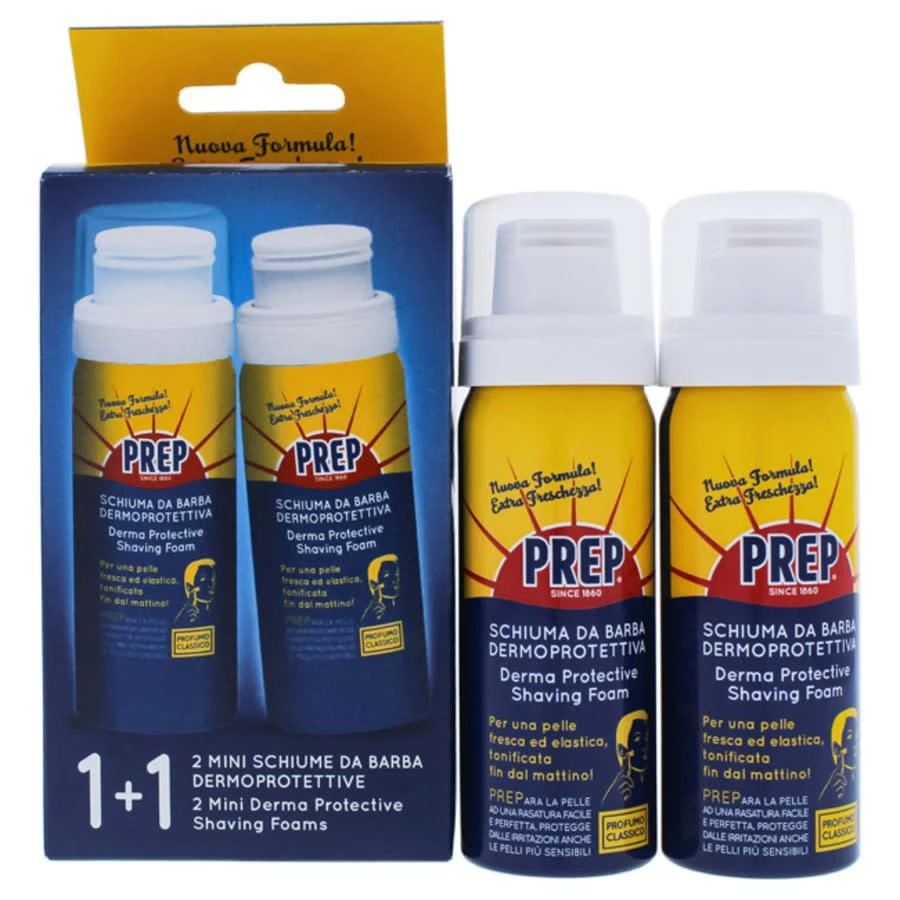 商品Prep|Derma Protective Shaving Foam by Prep for Men - 2 x 1.7 oz Shaving Foam,价格¥75,第1张图片