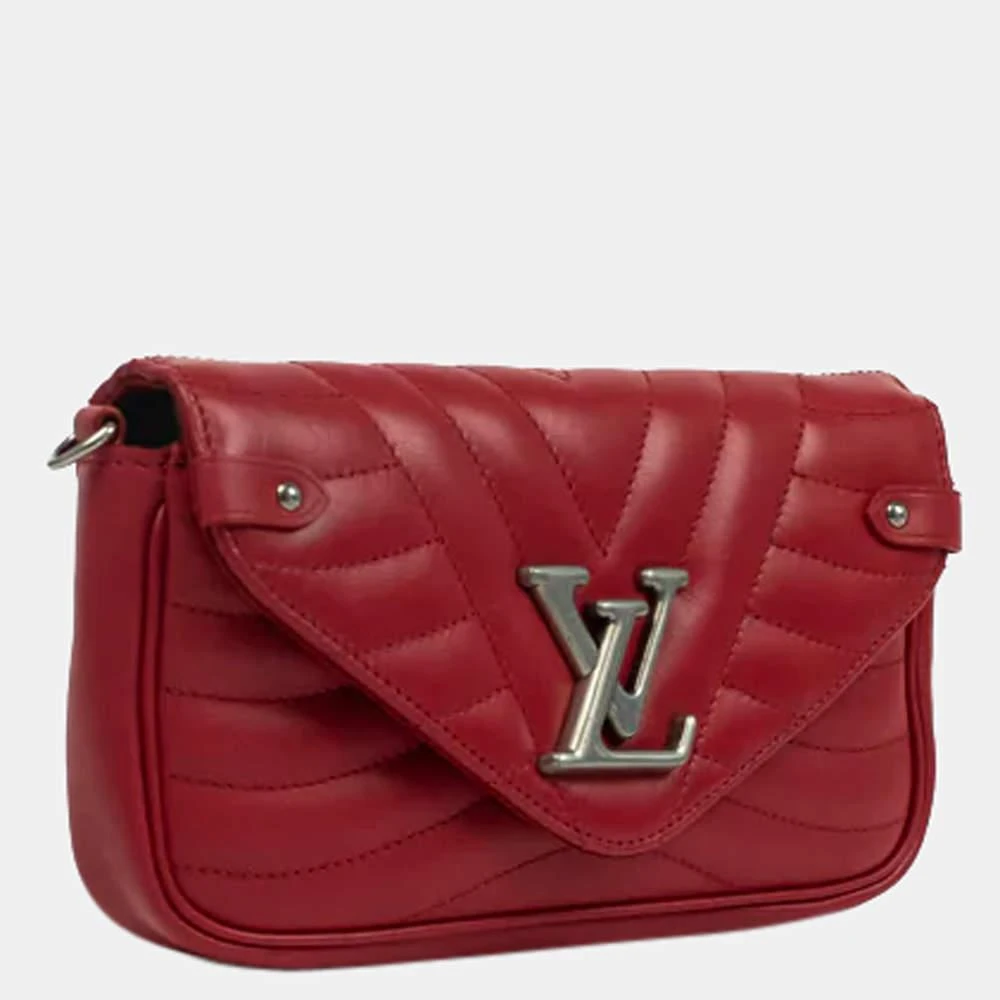 商品[二手商品] Louis Vuitton|Louis Vuitton Red Leather New Wave Shoulder Bag,价格¥17436,第2张图片详细描述