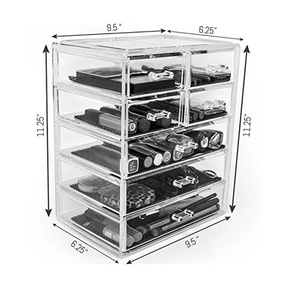 商品Sorbus|Makeup and Jewelry Storage Case Display,价格¥521,第2张图片详细描述