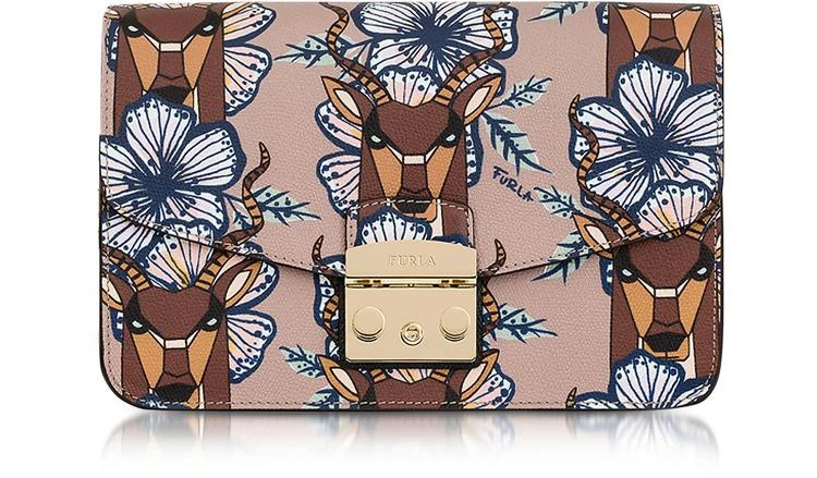 商品Furla|Antilope Metropolis 小号皮革单肩包,价格¥2069,第1张图片