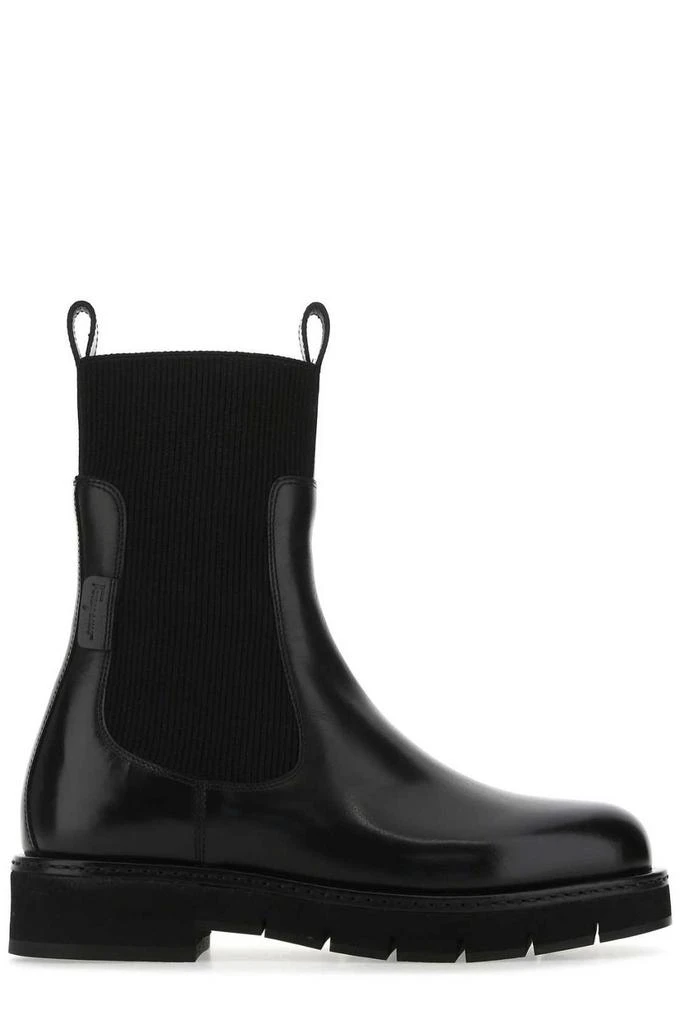 商品Salvatore Ferragamo|Salvatore Ferragamo Pull-On Chelsea Boots,价格¥4214,第1张图片