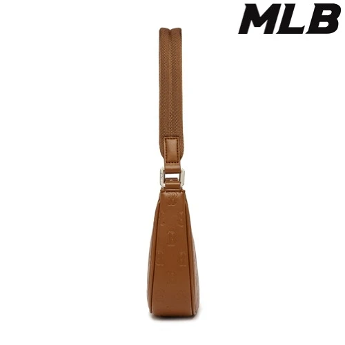 【享贝家】MLB 美联邦皮质腋下包饺子包棕色3ABQS022N-43BRS-FREE 商品