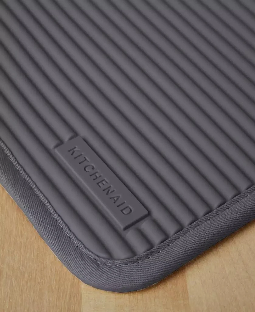 商品KitchenAid|Ribbed Soft Silicone Pot Holder Set, 2 Piece,价格¥245,第2张图片详细描述