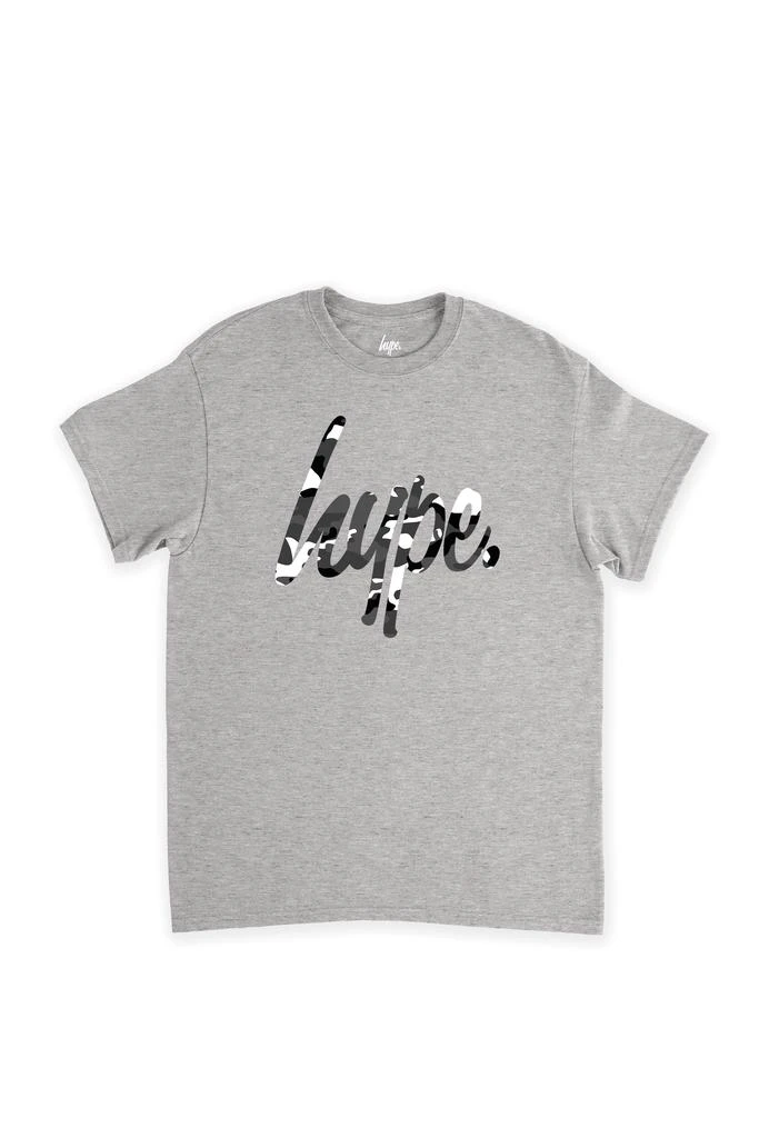 商品HYPE KIDS|HYPE KIDS MONO CAMO SCRIPT T-SHIRT,价格¥186,第4张图片详细描述