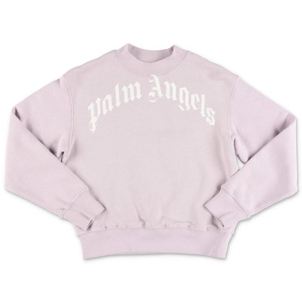 商品Palm Angels|Palm Angels Kids Logo Print Crewneck Sweatshirt,价格¥756,第1张图片