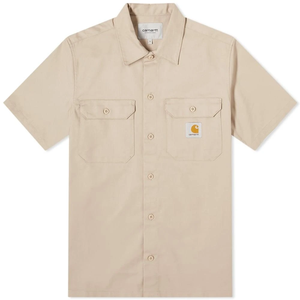 商品Carhartt|Carhartt WIP Short Sleeve Master Shirt,价格¥553,第1张图片