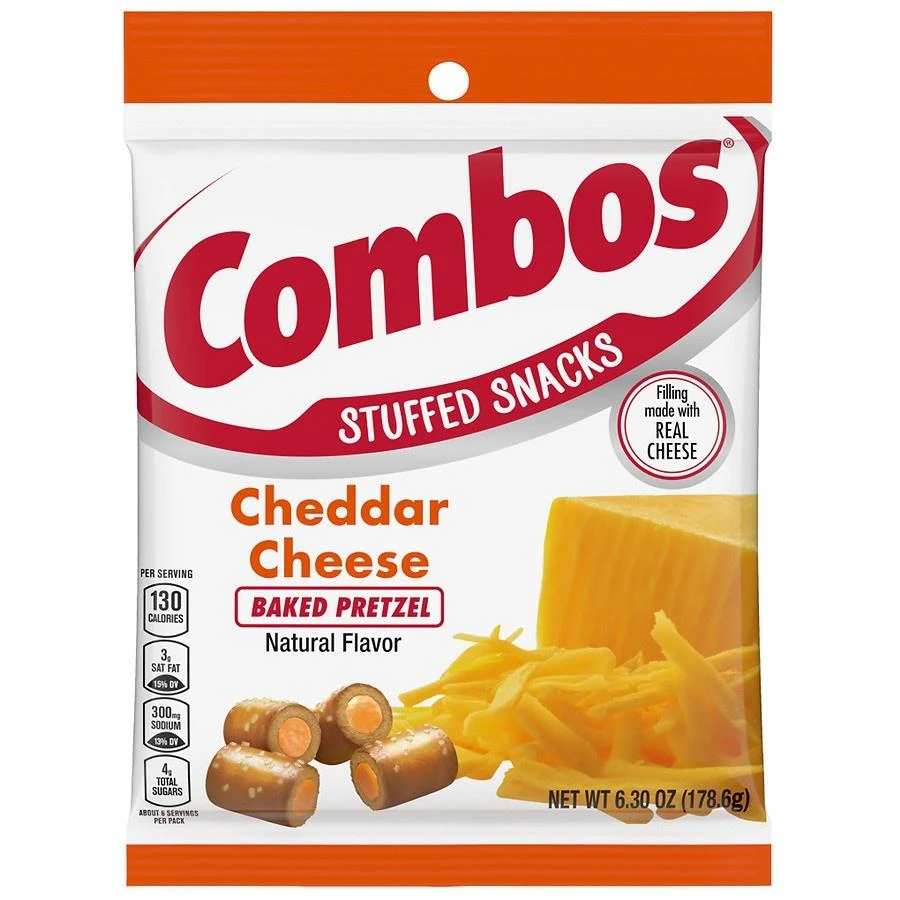 商品Combos|Stuffed Cheddar Cheese Baked Pretzel Snacks,价格¥32,第1张图片