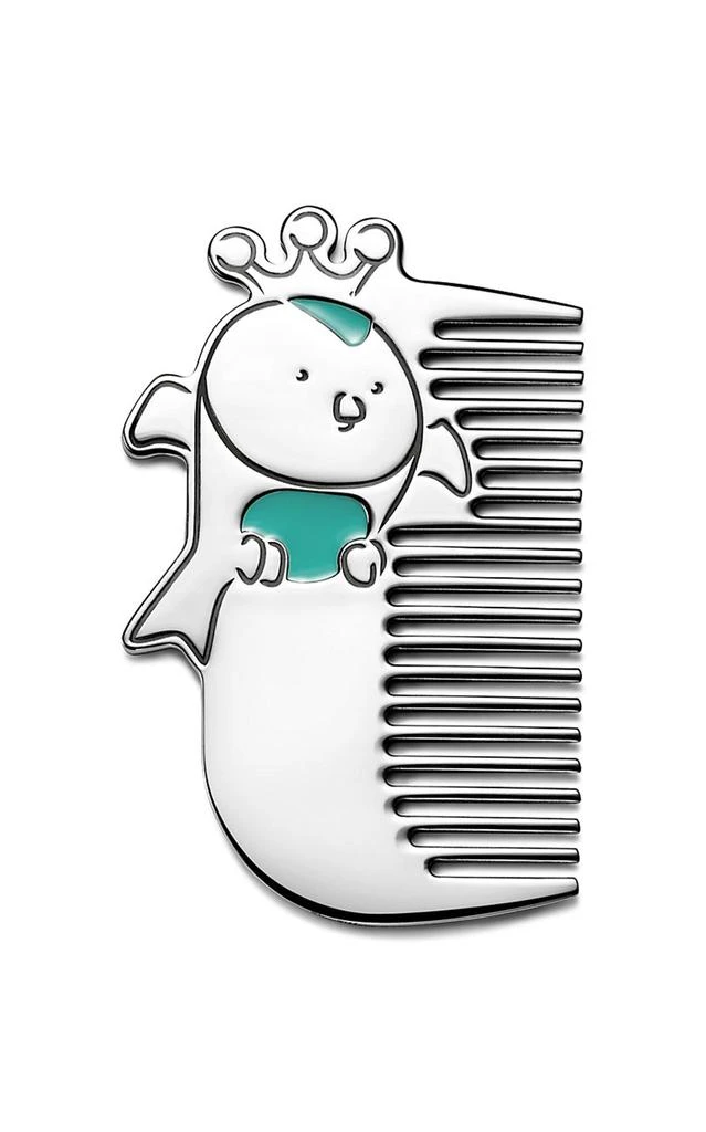 商品Tiffany & Co.|Tiffany & Co. Tiny Bird Sterling Silver Baby Comb - Moda Operandi,价格¥2968,第1张图片