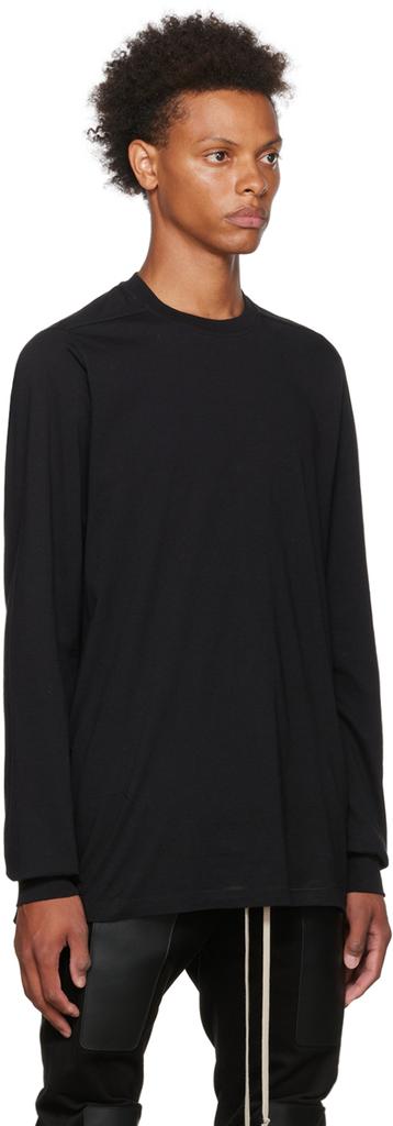 Black Long Sleeve T-Shirt商品第2张图片规格展示
