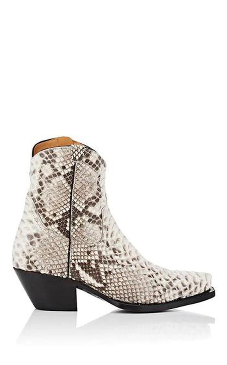 商品R13|Snakeskin Cowboy Boots,价格¥11039,第1张图片