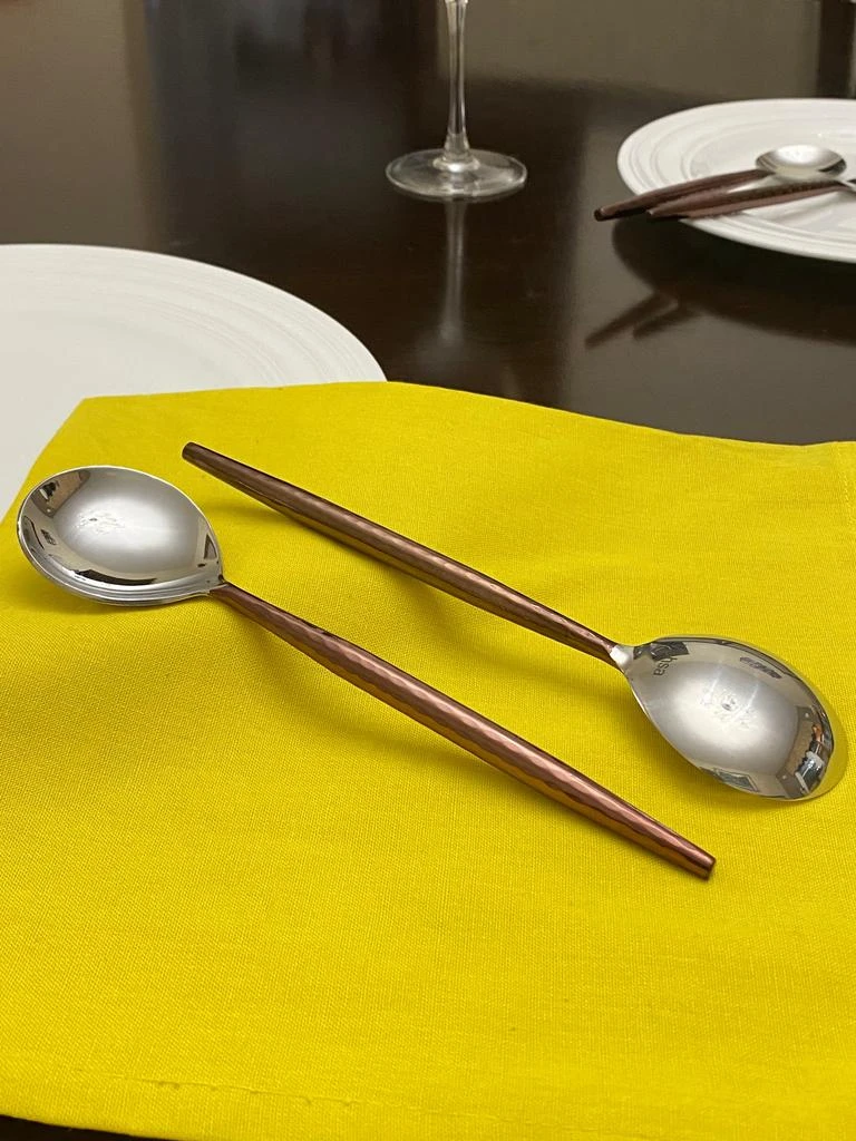 Vibhsa Stainless Steel Tablespoons Set of 6 Piecces 2