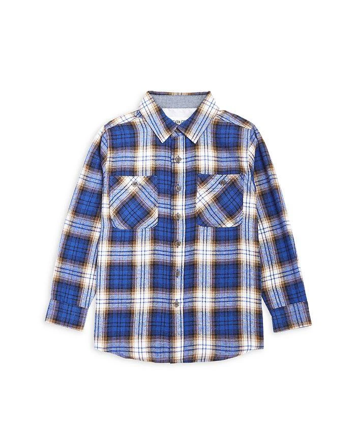 商品Sovereign Code|Boys' Arin Plaid Flannel Shirt - Little Kid, Big Kid,价格¥249,第1张图片