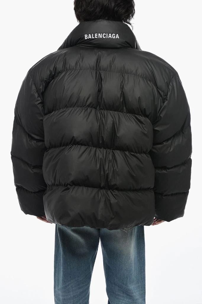 商品Balenciaga|Balenciaga UNISEX Padded Fabric WRAP Down Jacket with Removable Hood,价格¥16875,第2张图片详细描述