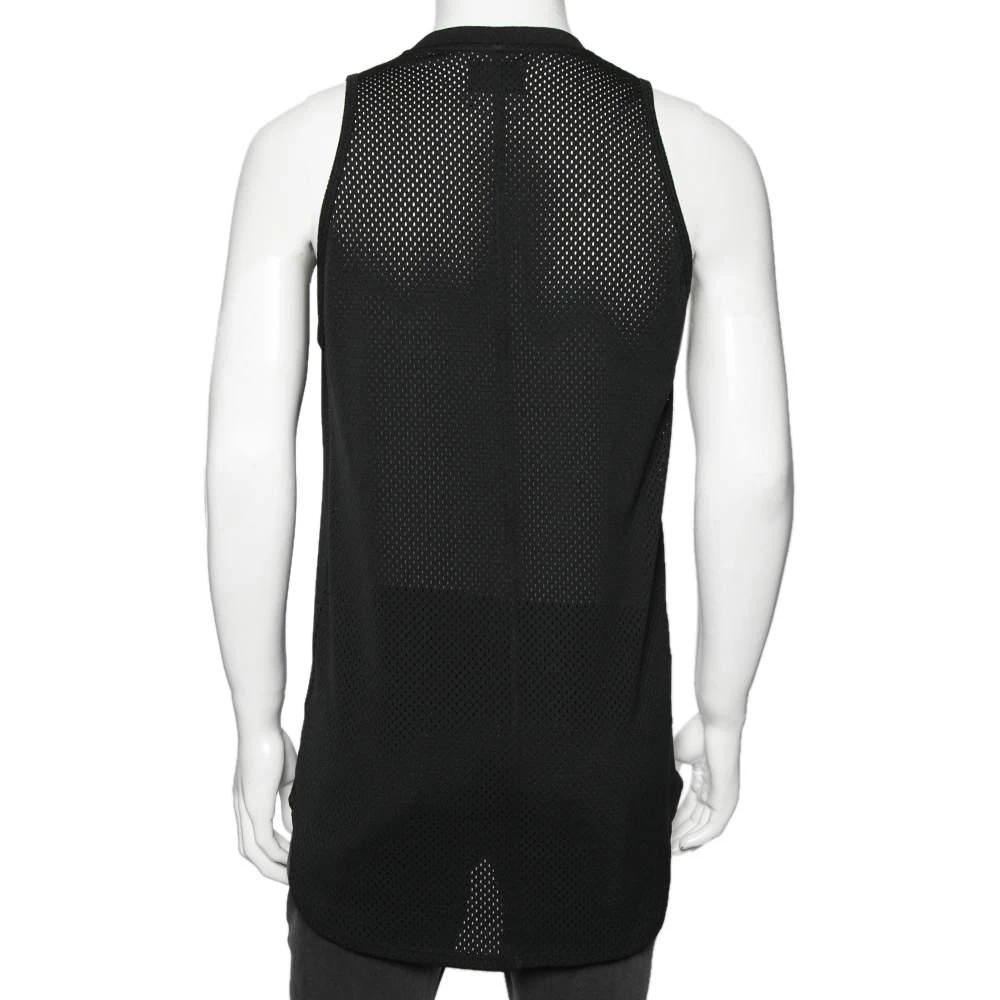 商品[二手商品] Fear of god|Fear of God Black Perforated Knit Sleeveless T-Shirt S,价格¥1552,第3张图片详细描述