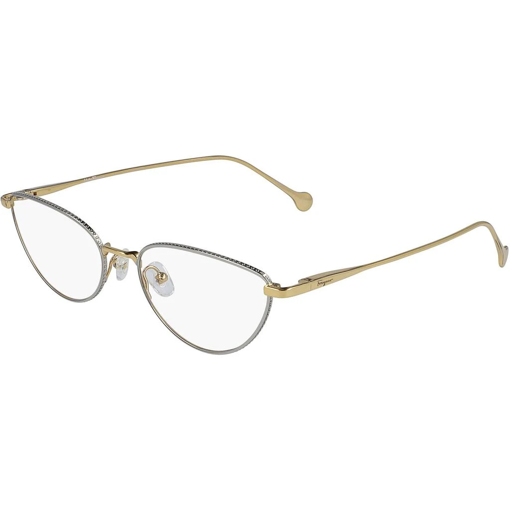 商品Salvatore Ferragamo|Salvatore Ferragamo Women's Eyeglasses - Metal Frame | SALVATORE FERRAGAMO2188 50,价格¥453,第1张图片