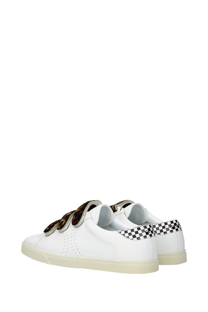 商品Celine|Sneakers Leather White Brown,价格¥1605,第6张图片详细描述
