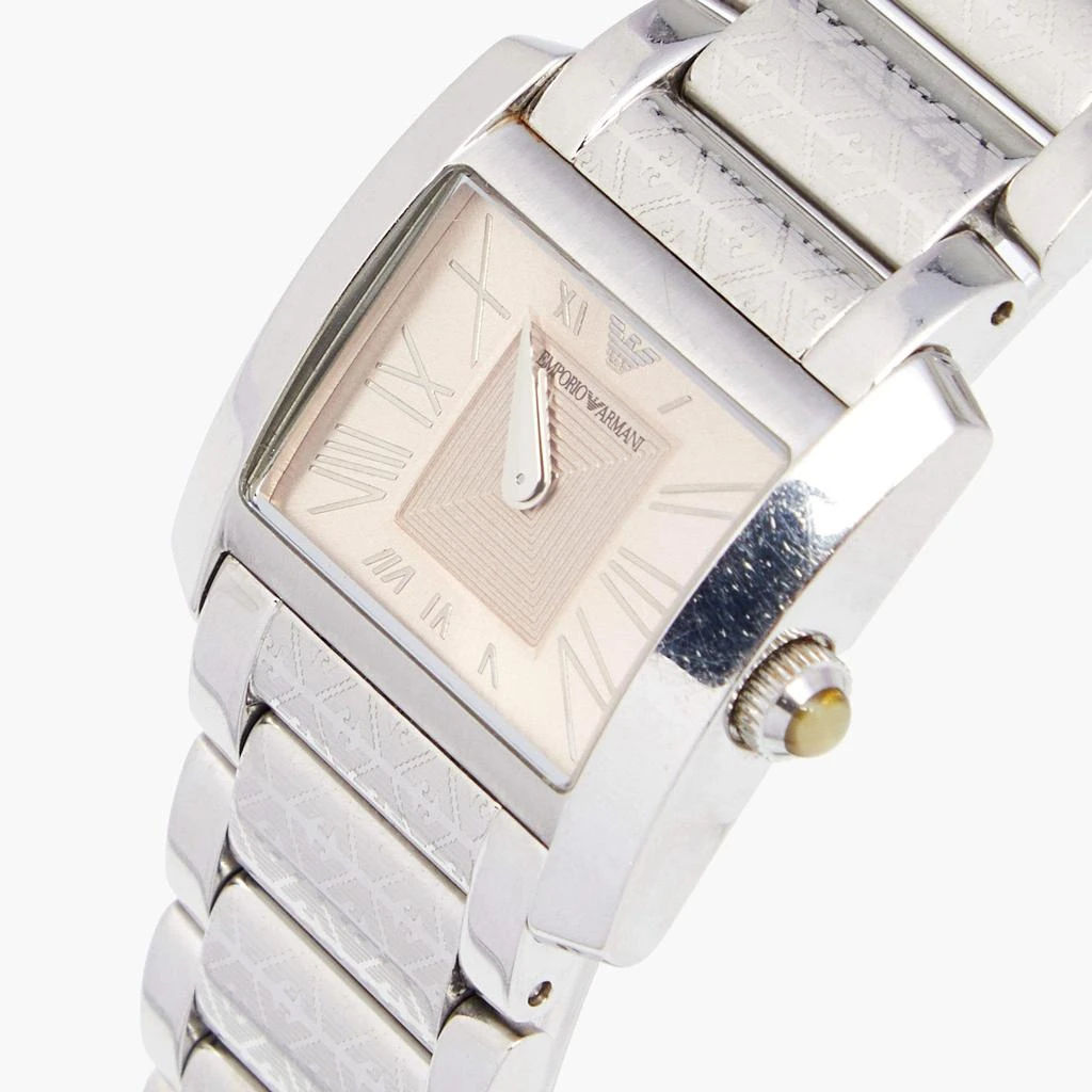 商品[二手商品] Emporio Armani|Emporio Armani Champagne Stainless Steel AR5709 Women's Wristwatch 27 mm,价格¥810,第2张图片详细描述