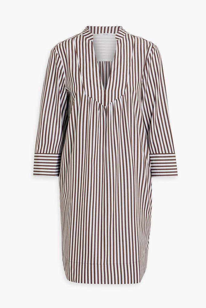 商品IRIS & INK|Cleo striped cotton-poplin mini dress,价格¥1910,第1张图片