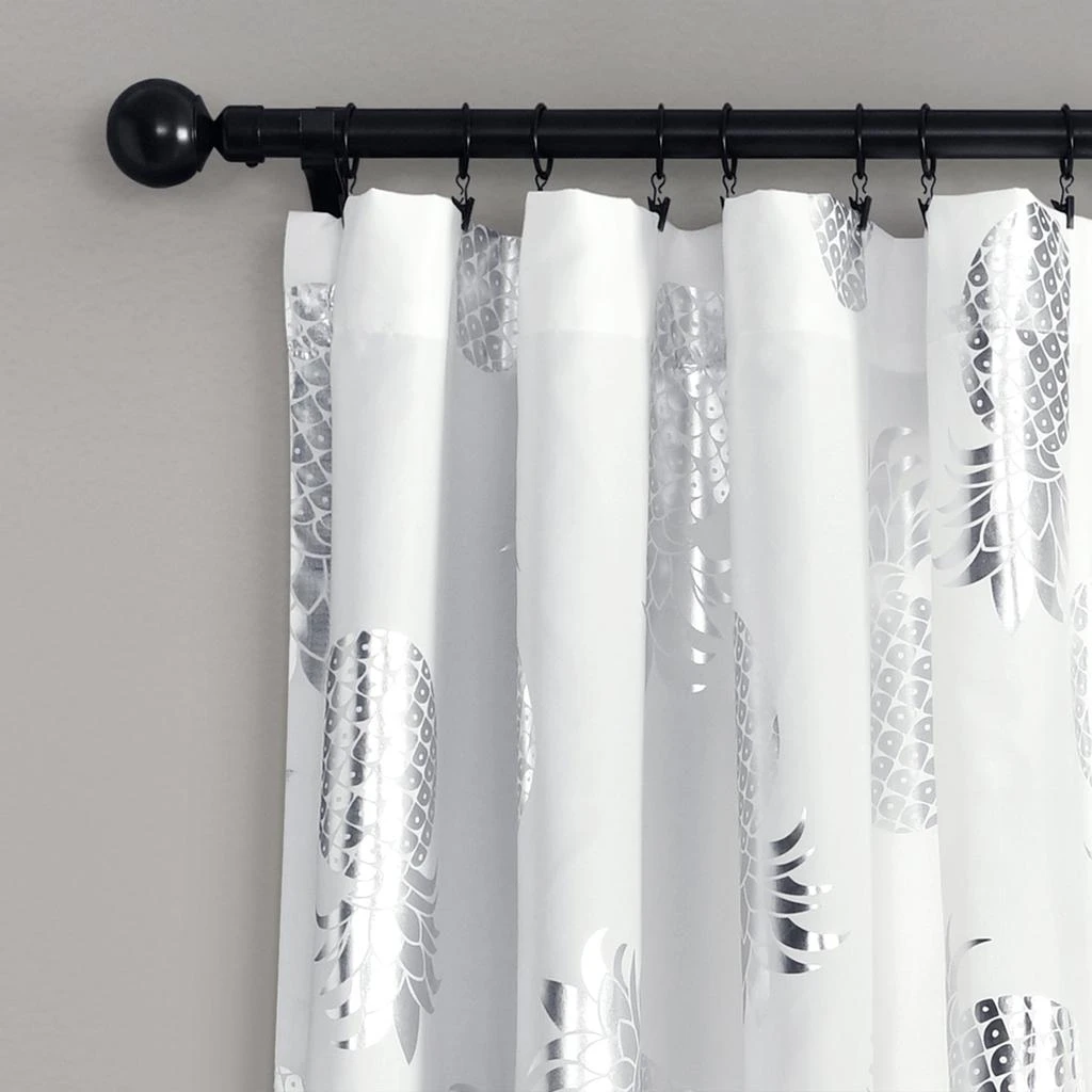 商品Lush Decor|Pineapple Toss Window Curtain Panel Set,价格¥307,第4张图片详细描述