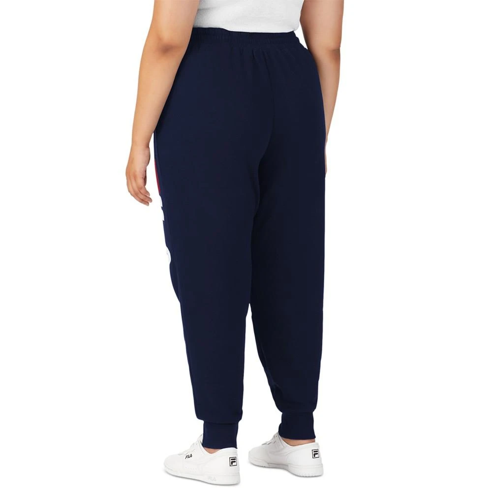 商品Fila|Plus Size Stand Graphic Drawstring-Waist Jogger Pants,价格¥127,第2张图片详细描述