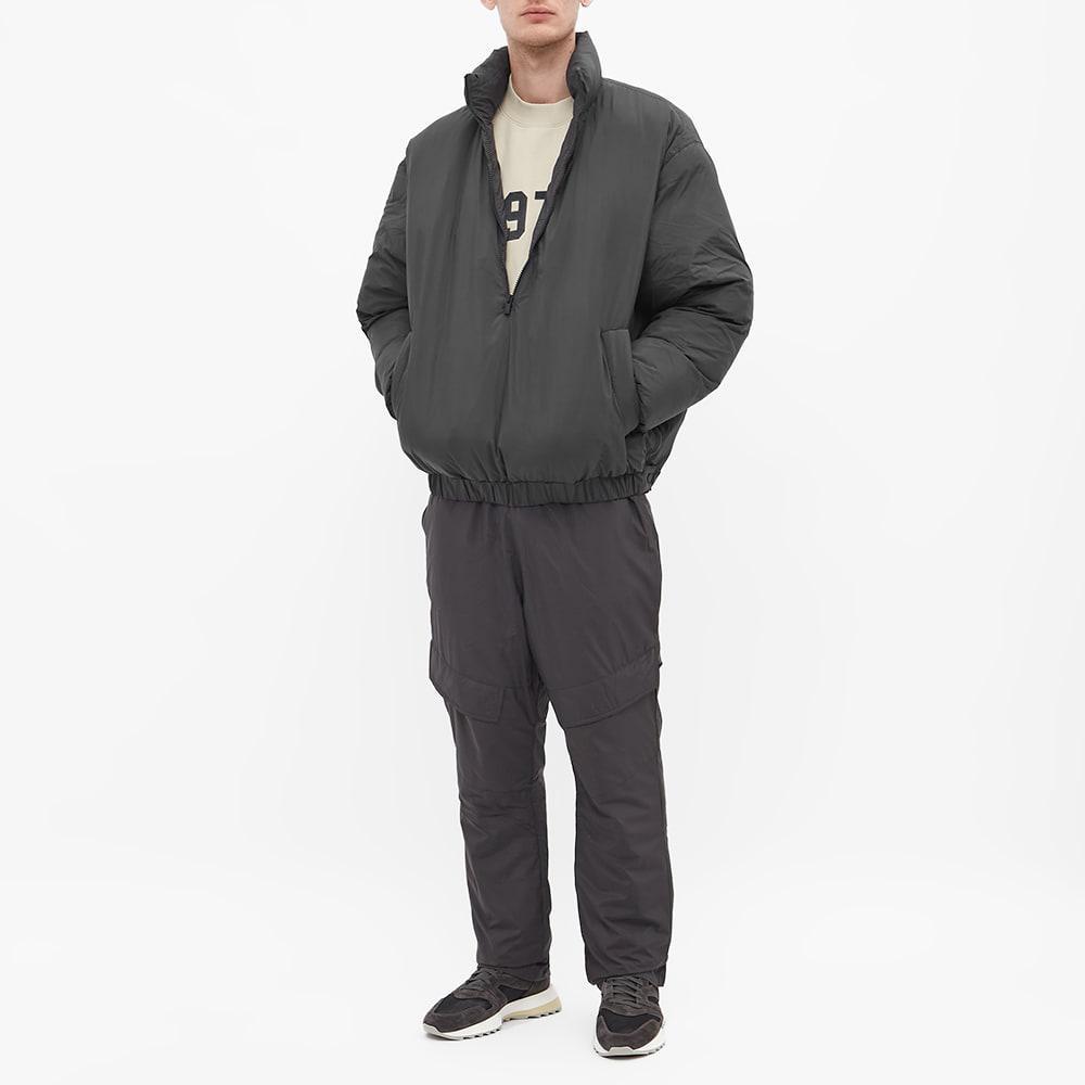 商品Essentials|Fear of God ESSENTIALS Quilted Smock Jacket - Iron,价格¥2192,第6张图片详细描述