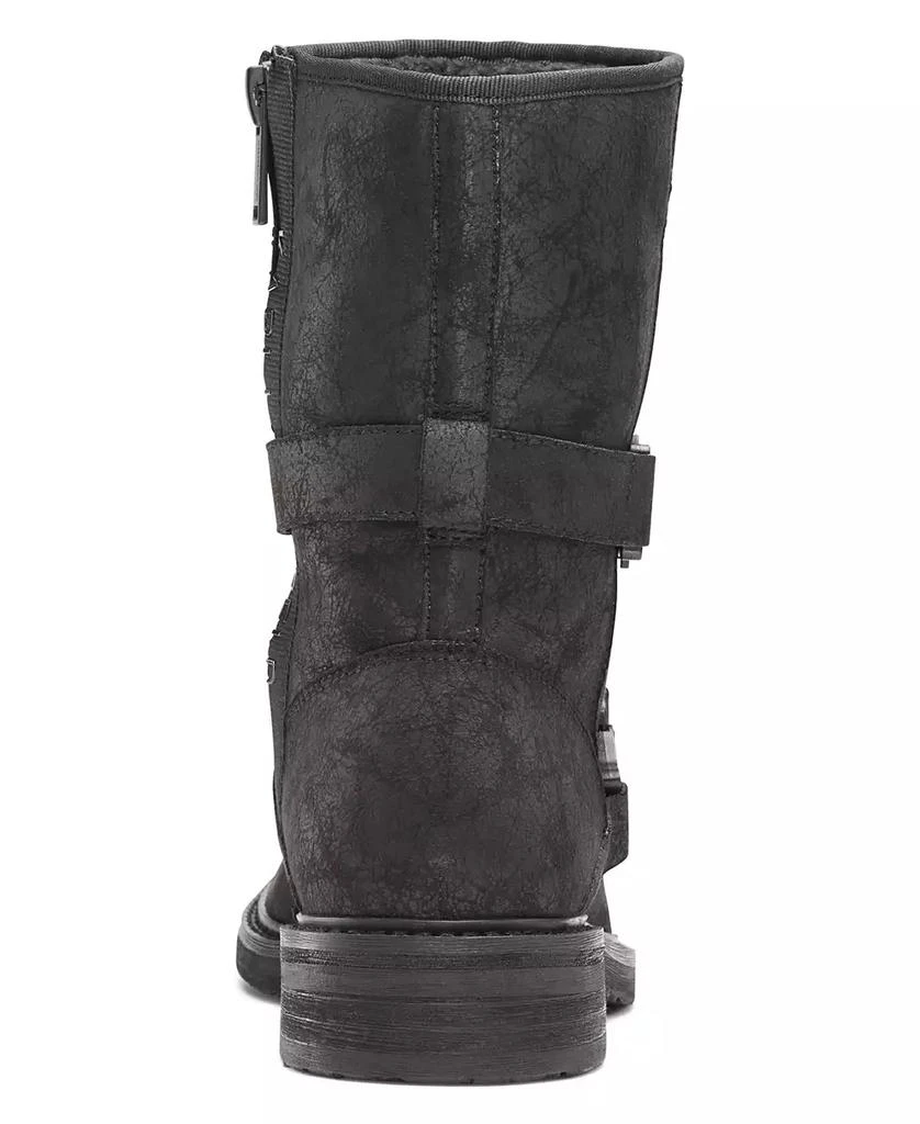 商品Karl Lagerfeld Paris|Karl Lagerfeld Men's Double Buckle Tire Tread Sole Boot,价格¥757,第4张图片详细描述