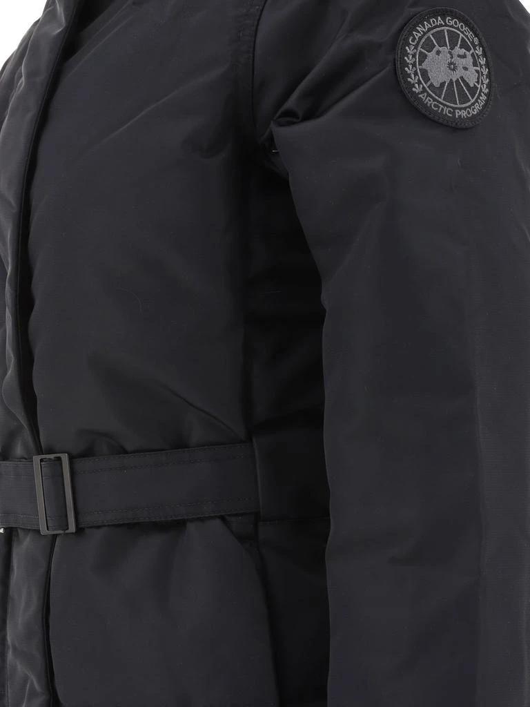 商品Canada Goose|Canada Goose McKenna Logo Patch Belted Jacket,价格¥7346,第4张图片详细描述