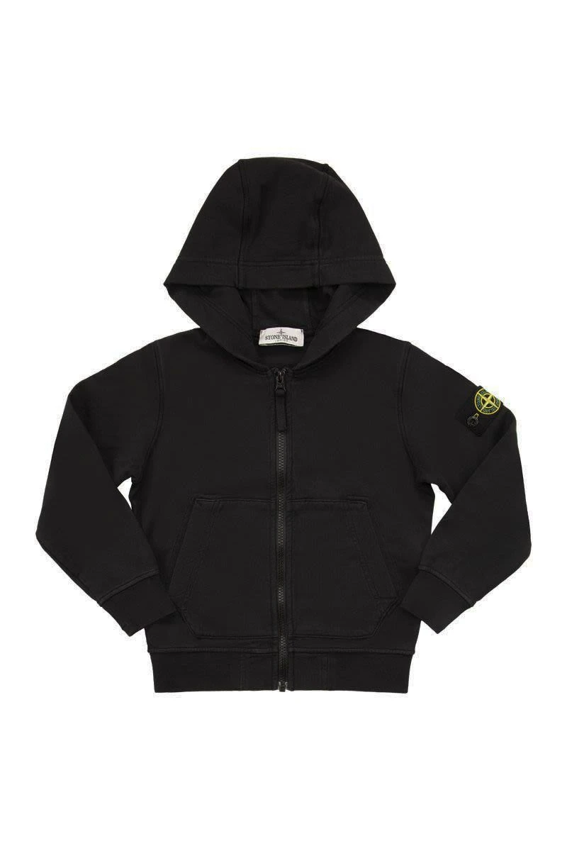 商品Stone Island|Stone Island 男童卫衣 781660740V0029 黑色,价格¥1060,第1张图片