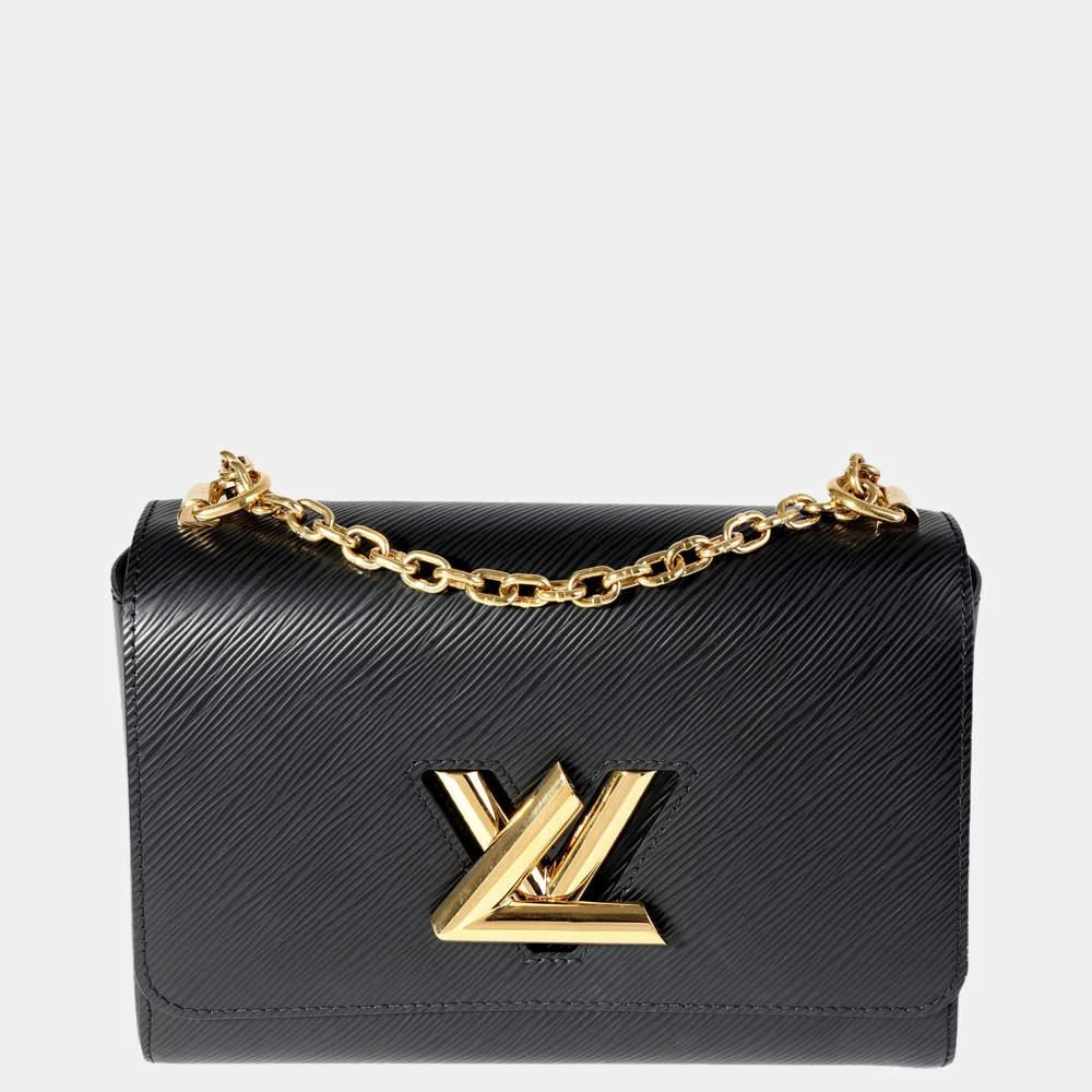 商品[二手商品] Louis Vuitton|Louis Vuitton Black Epi Leather Twist MM Bag,价格¥31924,第1张图片