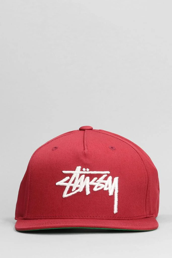 商品STUSSY|Hats In Bordeaux Cotton,价格¥708,第1张图片