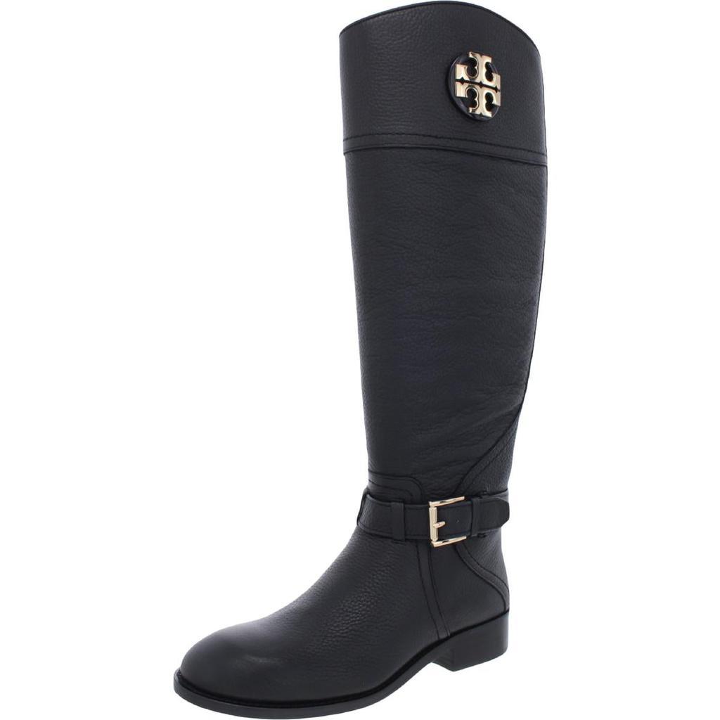 商品Tory Burch|Tory Burch Womens Claire Leather Riding Knee-High Boots,价格¥1948,第1张图片