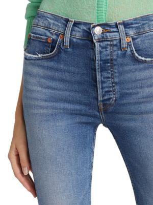90S High-Rise Ankle Crop Jeans商品第4张图片规格展示