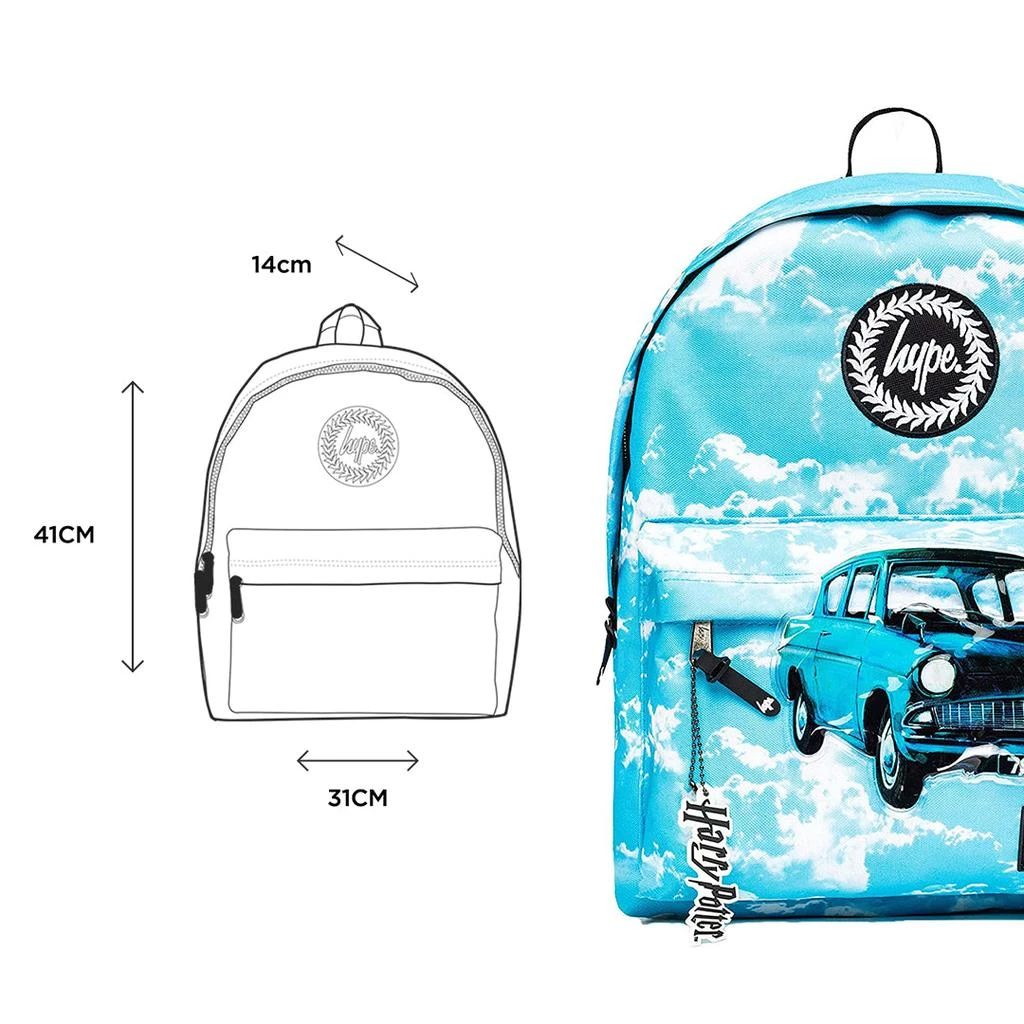 商品HYPE BAGS|HARRY POTTER X HYPE. FLYING FORD ANGLIA BACKPACK,价格¥366,第2张图片详细描述