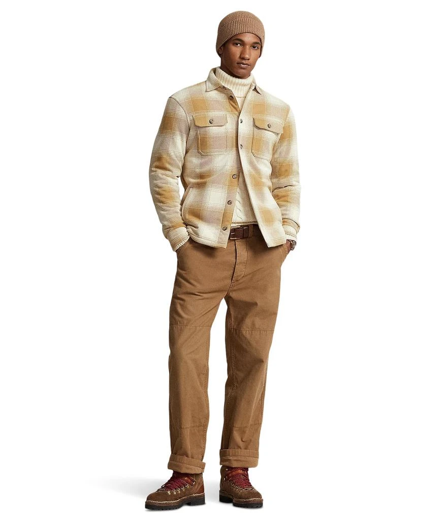 商品Ralph Lauren|Plaid Fleece Shirt Jacket,价格¥724,第4张图片详细描述