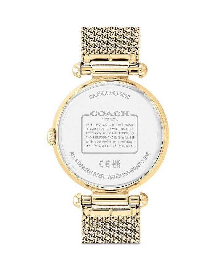 商品Coach|Cary Watch, 34mm,价格¥1544,第4张图片详细描述