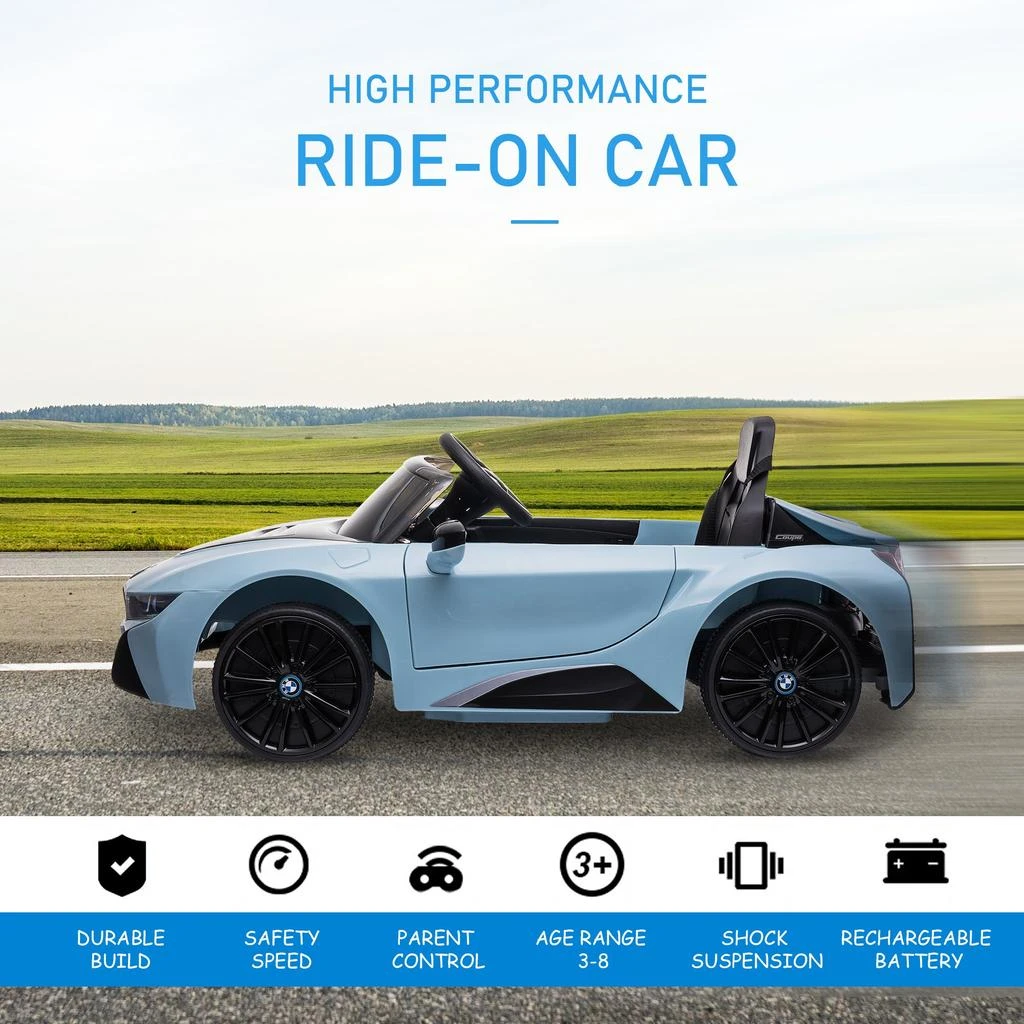 商品Streamdale Furniture|Streamdale BMW-Inspired Electric Ride-On Toy Car for Kids with Safety Features,价格¥3565,第3张图片详细描述