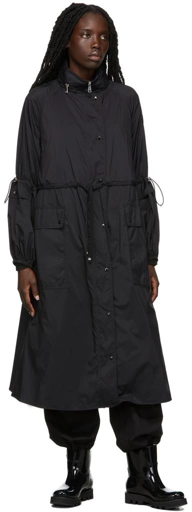商品Moncler|黑色 Lins 派克大衣,价格¥15545,第4张图片详细描述