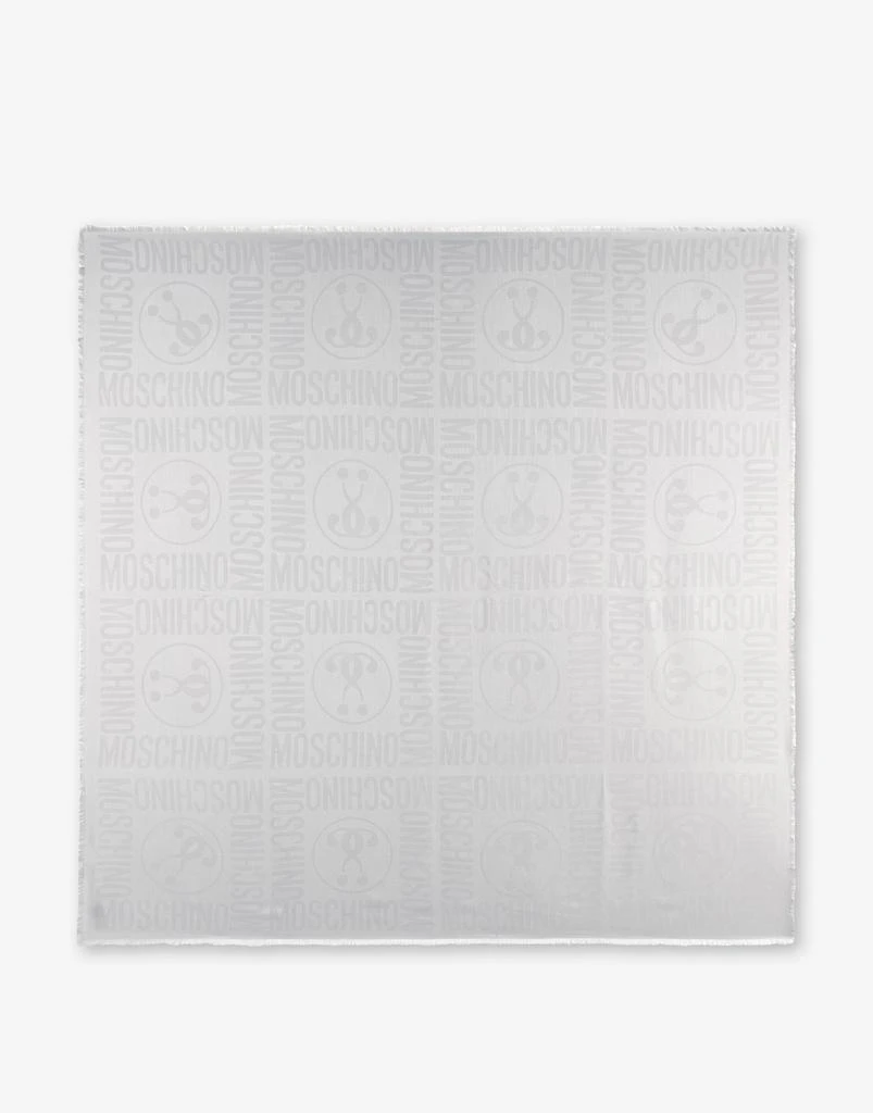 商品Moschino|Double Question Mark Scarf,价格¥2372,第1张图片