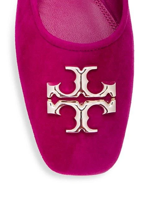 商品Tory Burch|Eleanor Suede Ballet Flats,价格¥841,第4张图片详细描述