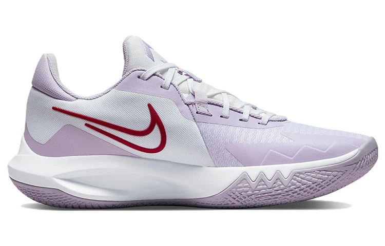 商品[国内直发] NIKE|Precision 6 精密6 防滑 低帮 实战篮球鞋 男款 白紫,价格¥365,第3张图片详细描述