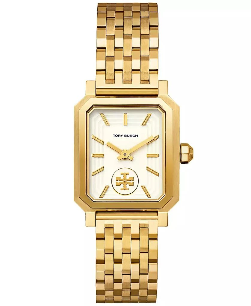 商品Tory Burch|Women's Robinson Gold-Tone Stainless Steel Bracelet Watch 27x29mm,价格¥1584,第1张图片