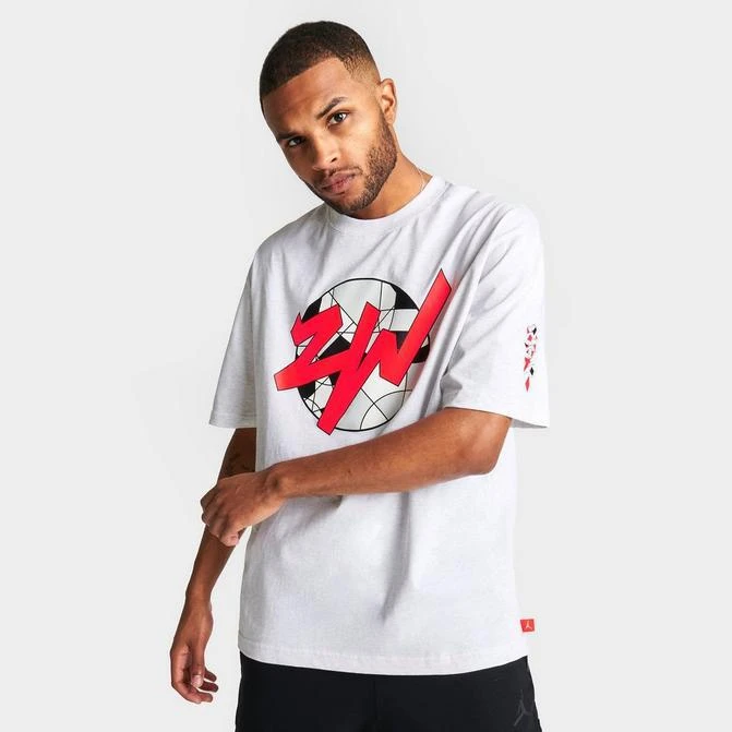 商品Jordan|Men's Jordan Zion Initials Graphic T-Shirt,价格¥258,第1张图片