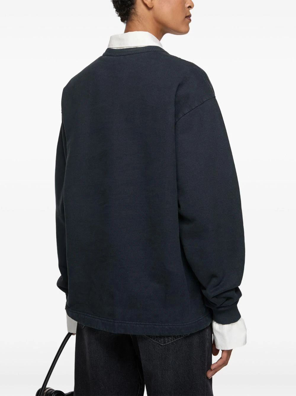 商品【商品预售7天】 Acne Studios|Acne Studios 男士针织毛衣 CI0169900 黑色,价格¥2180,第5张图片详细描述