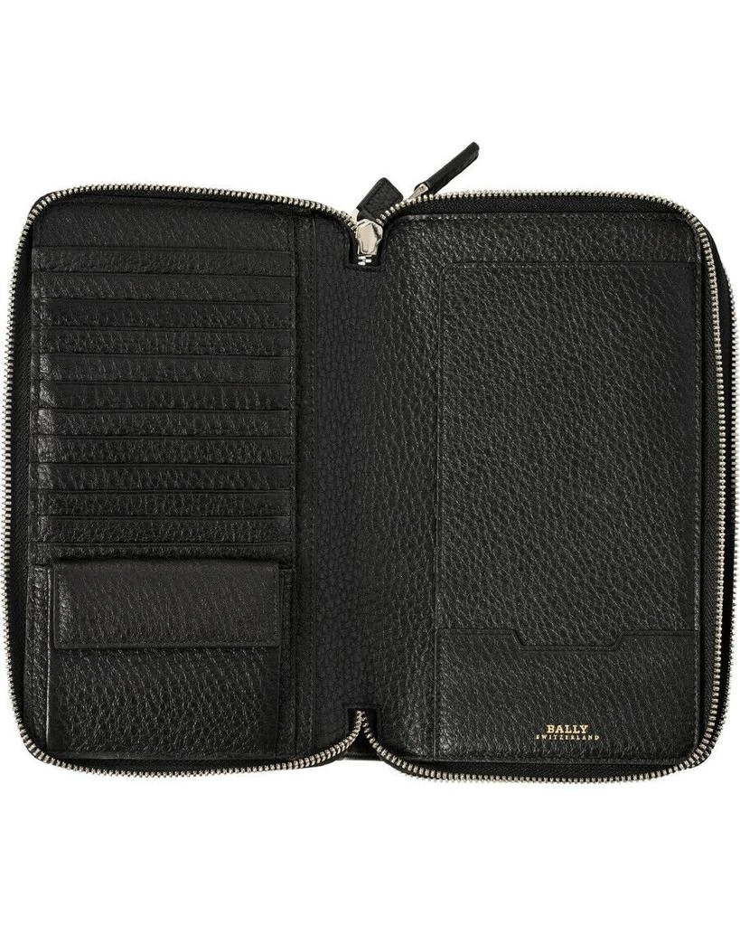 商品Bally|NEW Bally Magus Men's 6219902 Black Leather Clutch Wallet MSRP,价格¥1555,第2张图片详细描述