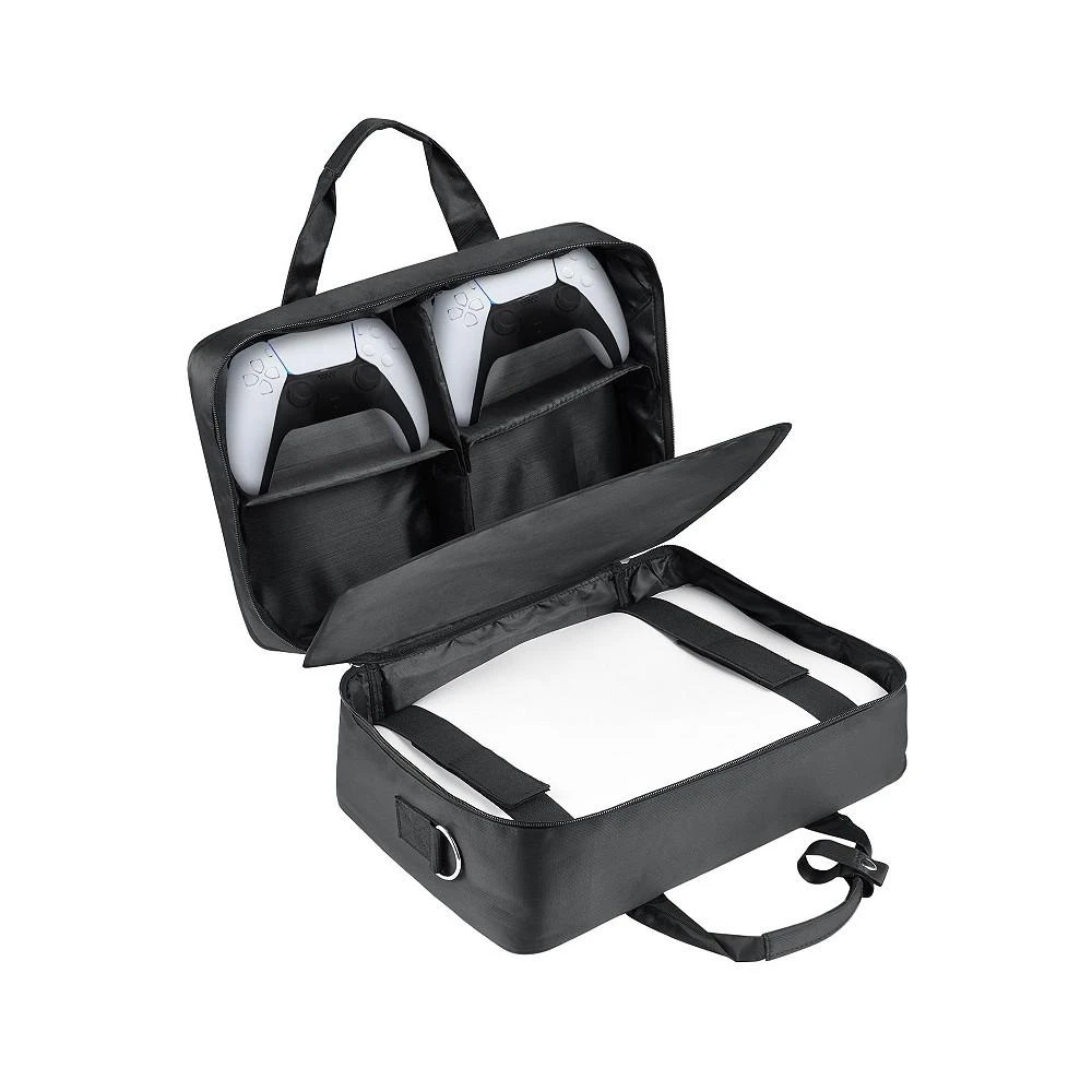 商品Wasserstein|Travel Bag for Sony PlayStation 5 & Microsoft Xbox Series S - Carrying Case with Durable, Padded and Customizable Interior for PS5 & Xbox,价格¥486,第1张图片