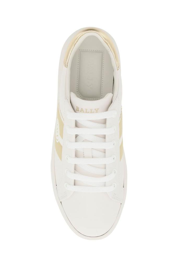 商品Bally|Bally leather mikki sneakers,价格¥2068,第4张图片详细描述