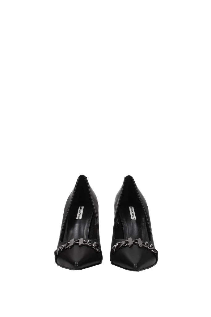 商品Karl Lagerfeld Paris|Pumps Leather Black,价格¥721,第3张图片详细描述