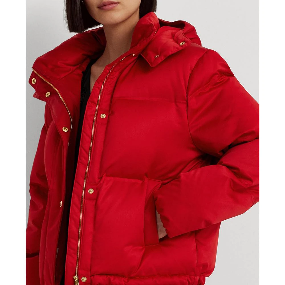 商品Ralph Lauren|Women's Satin Down Coat,价格¥2670,第3张图片详细描述