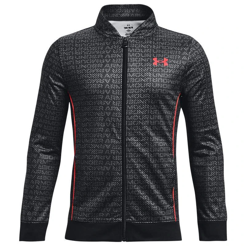 商品Under Armour|Under Armour Pennant Speckle Track Top - Boys' Grade School,价格¥393,第1张图片