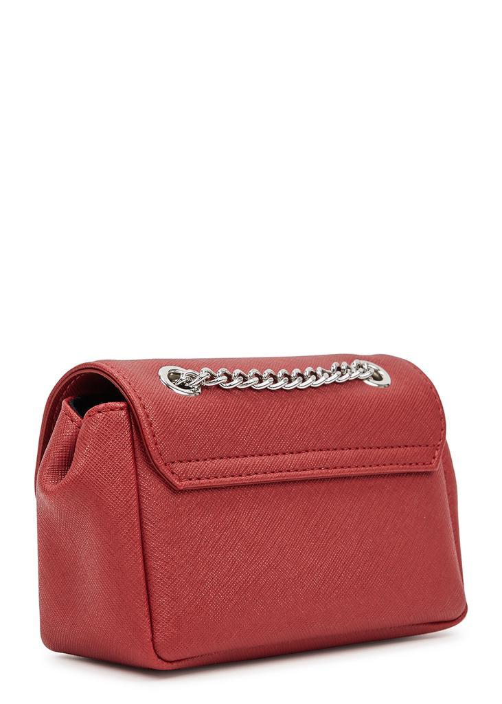 商品Vivienne Westwood|Red small leather cross-body wallet,价格¥1304,第4张图片详细描述